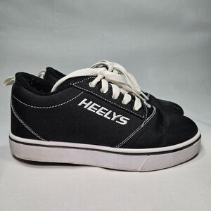 HEELYS Pro 20 Youth Size 5 Black Unisex Wheel Shoes Heel Skates 90s Y2K